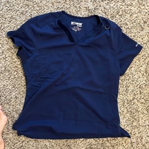 Navy Scrub top
